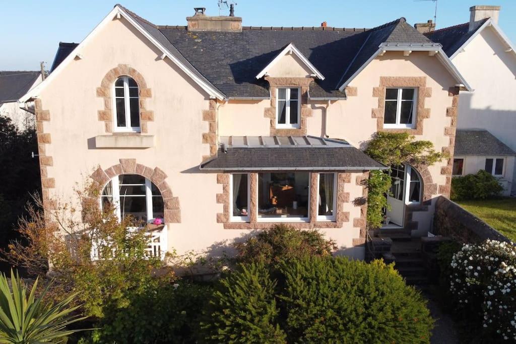 Maison - Villa Bord De Mer, Cote De Granit Rose Perros-Guirec Bagian luar foto